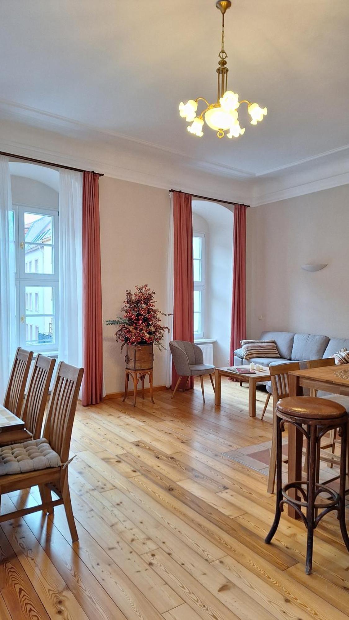 Stadtpalais Romantik-Suite 3 Zimmer Maximal 6 Personen Bautzen Luaran gambar